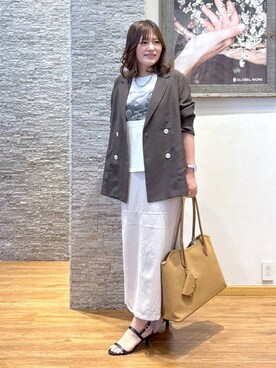 きくさん（レディース・161cm）の夏コーディネート