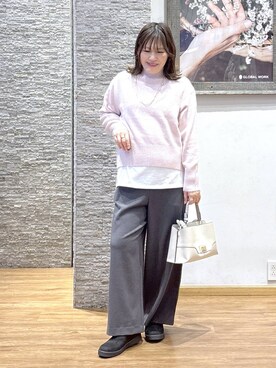 きくさん(レディース・161cm)の冬コーディネート