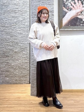 きくさん（レディース・161cm）の冬コーディネート