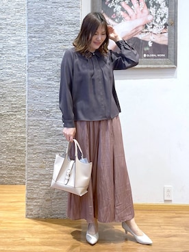 きくさん(レディース・161cm)の春コーディネート