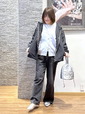 きくさん(レディース・161cm)の冬コーディネート