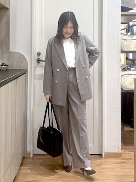 きくさん（レディース・161cm）の冬コーディネート