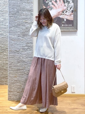 「リラックス」｜きくさん（レディース・161cm）の夏コーディネート