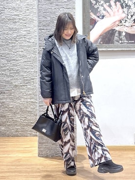 きくさん(レディース・161cm)の冬コーディネート