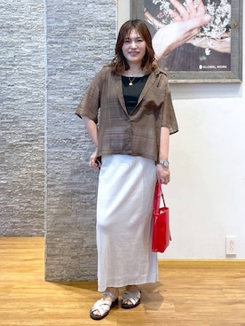 きくさん（レディース・161cm）の夏コーディネート