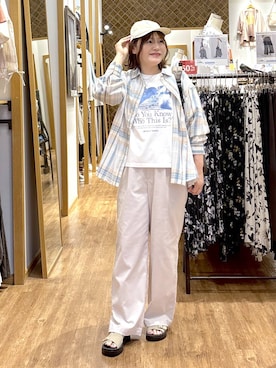 きくさん(レディース・161cm)の春コーディネート
