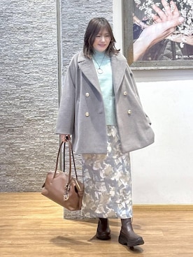 きくさん(レディース・161cm)の冬コーディネート
