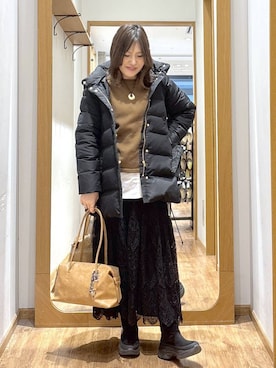きくさん(レディース・161cm)の冬コーディネート