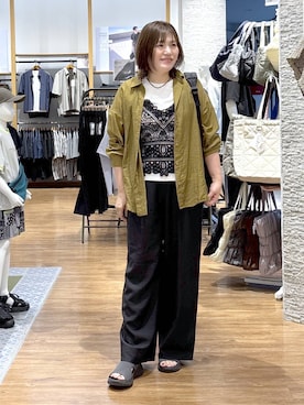 きくさん（レディース・161cm）の夏コーディネート