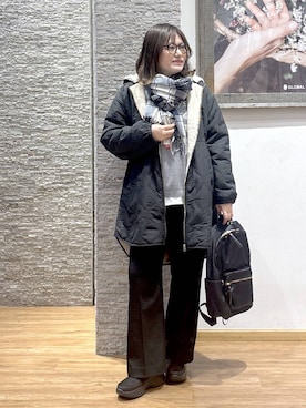 きくさん（レディース・161cm）の冬コーディネート