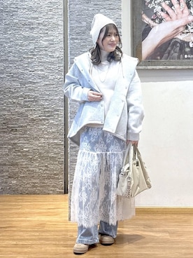 「GLOBAL WORK（グローバルワーク）のアイテム（ブルゾン）」を使った、きくさん（レディース・161cm）の秋コーディネート