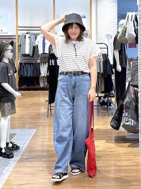 きくさん(レディース・161cm)の夏コーディネート