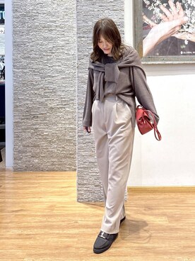きくさん(レディース・161cm)の秋コーディネート