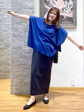 「GLOBAL WORK（グローバルワーク）のアイテム（タンクトップ）」を使った、きくさん（レディース・161cm）の春コーディネート