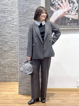 きくさん（レディース・161cm）の冬コーディネート