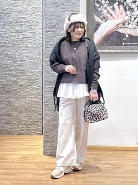 きくさん（レディース・161cm）の冬コーディネート