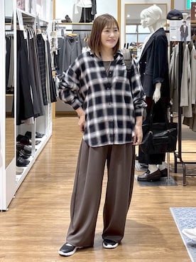 きくさん(レディース・161cm)の秋コーディネート