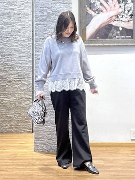 きくさん(レディース・161cm)の冬コーディネート