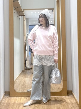 きくさん(レディース・161cm)の冬コーディネート