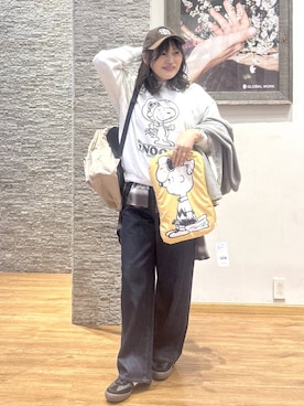 「アイテム（インテリア）」を使った、きくさん（レディース・161cm）の秋コーディネート