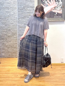 きくさん（レディース・161cm）の夏コーディネート