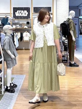 きくさん(レディース・161cm)の春コーディネート