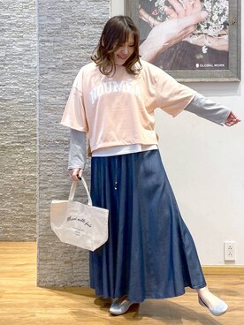 きくさん(レディース・161cm)の春コーディネート