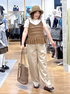 きくさん（レディース・161cm）の夏コーディネート