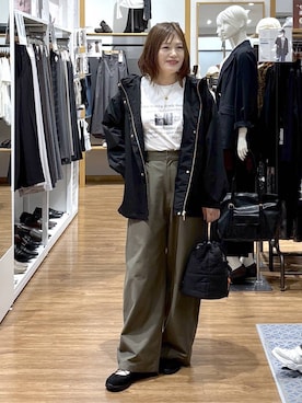 きくさん(レディース・161cm)の秋コーディネート