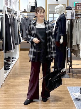 きくさん(レディース・161cm)の秋コーディネート