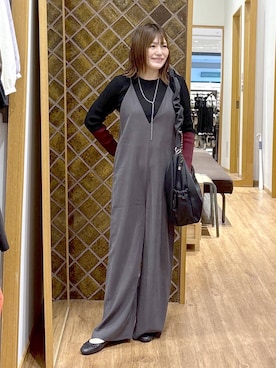 「GLOBAL WORK（グローバルワーク）のアイテム（バレエシューズ）」を使った、きくさん（レディース・161cm）の秋コーディネート