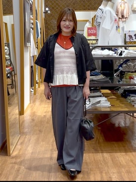 きくさん（レディース・161cm）の春コーディネート