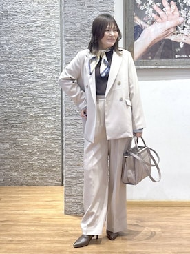 きくさん（レディース・161cm）の冬コーディネート