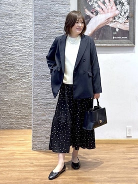 きくさん（レディース・161cm）の春コーディネート