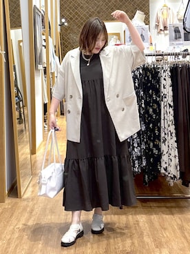 きくさん(レディース・161cm)の春コーディネート