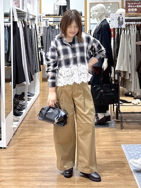 きくさん(レディース・161cm)の秋コーディネート