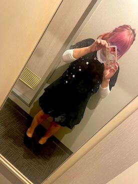 「Honeys（ハニーズ）のアイテム（カーディガン/ボレロ）」を使った、yukinoyouseiさん（レディース・150cm）の夏コーディネート