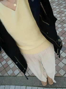 「The Virgnia（ザ ヴァージニア）のアイテム」を使った、Aykさん（レディース・168cm）の春コーディネート