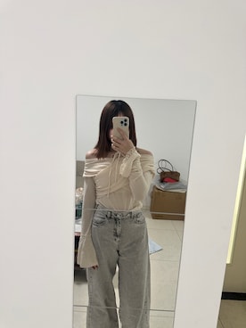 「Chico（チコ）のアイテム（Tシャツ/カットソー）」を使った、Ioesikeさん（レディース・168cm）の夏コーディネート