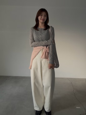 maki012さん（レディース・161cm）の春コーディネート