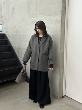 「select MOCA（セレクトモカ）のアイテム（ローファー）」を使った、maki012さん（レディース・161cm）の秋コーディネート