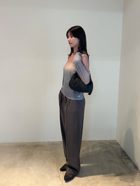 「select MOCA（セレクトモカ）のアイテム」を使った、maki012さん（骨格ストレート・レディース・161cm）の夏コーディネート