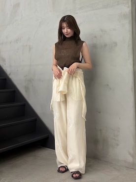 maki012さん（レディース・161cm）の春コーディネート