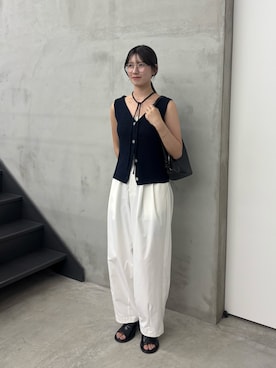 「select MOCA（セレクトモカ）のアイテム」を使った、maki012さん（骨格ストレート・レディース・161cm）の夏コーディネート
