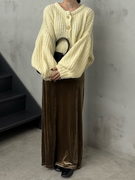 「スカートコーデ」｜「アイテム（ローファー）」を使った、maki012さん（レディース・161cm）の秋コーディネート