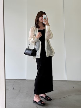 「select MOCA by son（セレクトモカバイソン）のアイテム」を使った、maki012さん（レディース・161cm）の春コーディネート