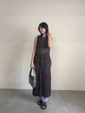 maki012さん（レディース・161cm）の夏コーディネート