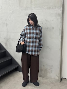 「select MOCA（セレクトモカ）のアイテム（シャツ/ブラウス）」を使った、maki012さん（レディース・161cm）の秋コーディネート