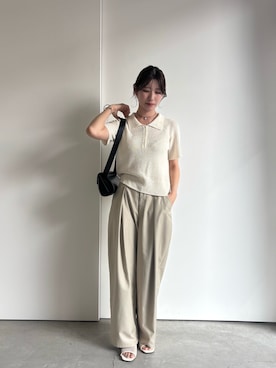 「select MOCA（セレクトモカ）のアイテム」を使った、maki012さん（骨格ストレート・レディース・161cm）の夏コーディネート