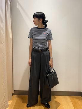 「MARCO BIANCHINI（マルコビアンチーニ）のアイテム」を使った、hakoさん（レディース・163cm）の夏コーディネート